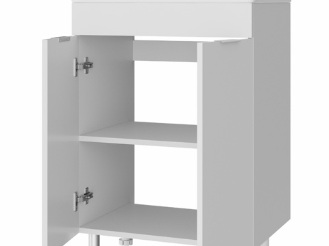  OM 带水槽柜 DIWO Anapa 60 落地式3d模型 