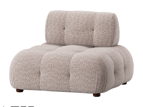  扶手椅 LoftDesigne 37955 型号3d模型 