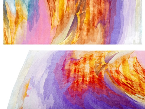  地毯“PRISMATIC N”PRS25-MLT Art d3d模型 