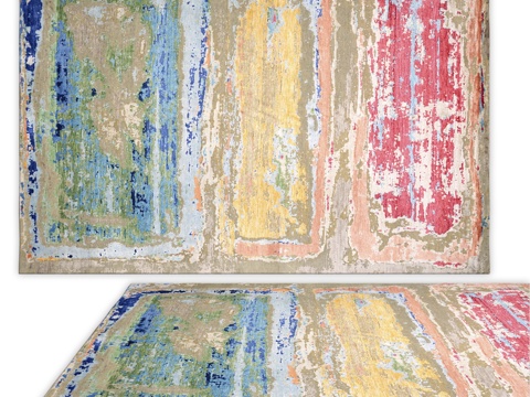  安西地毯（编号3721）3d模型 