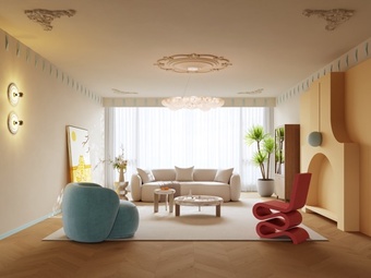 包豪斯客厅3d模型