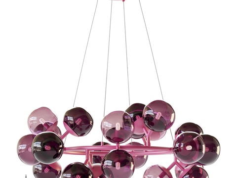  OM水晶吊灯Wild Grape from JazzJam3d模型 