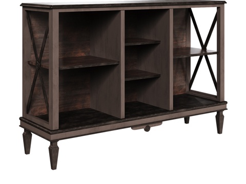  OM意式低书柜3d模型 