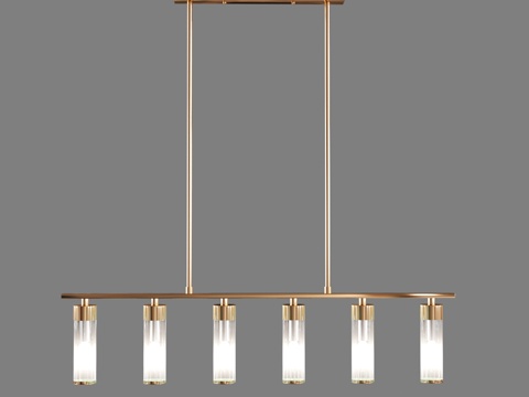  OM 玻璃灯罩吊灯 Eurosvet 60166 O3d模型 