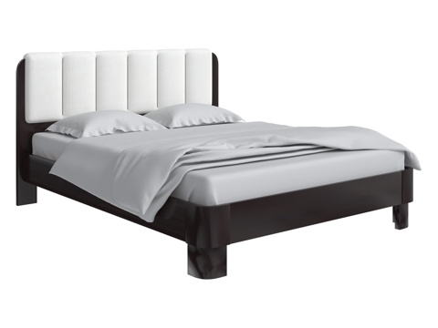  木质家居床23d模型 