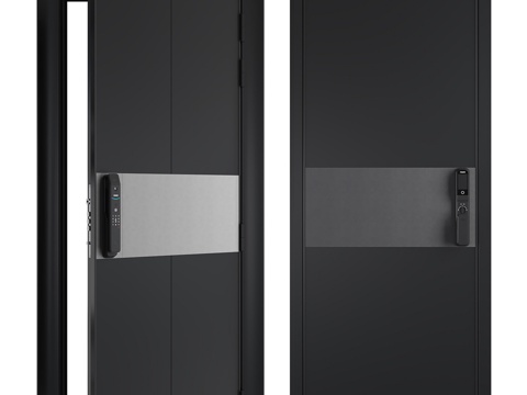  入户门3FN3d模型 