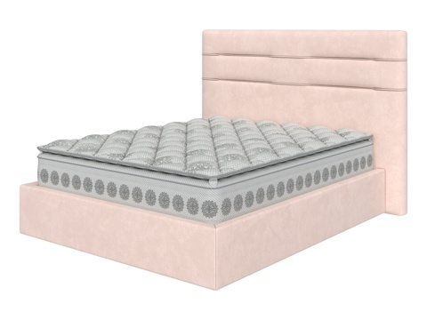  现代紧凑型床3d模型 