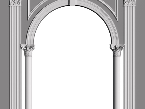  开口编号333d模型 