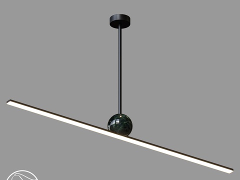  LampsShop.ru L1685 吊灯 Marble B3d模型 