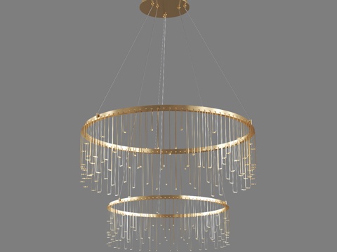  OM Bogate s 454 2 萤火虫LED吊灯3d模型 