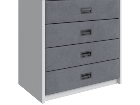  Como Veda四抽屉柜3d模型 