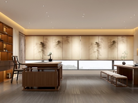  宋式风格3d模型 