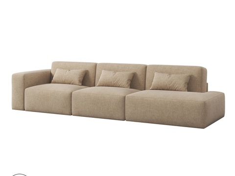  OM沙发LOFT 0433d模型 