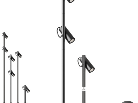  OM Byled 户外LED地埋灯系列3d模型 