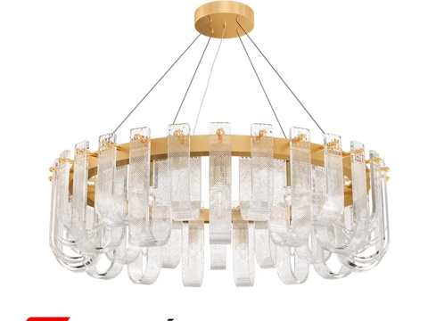  旋律800时尚灯具3d模型 