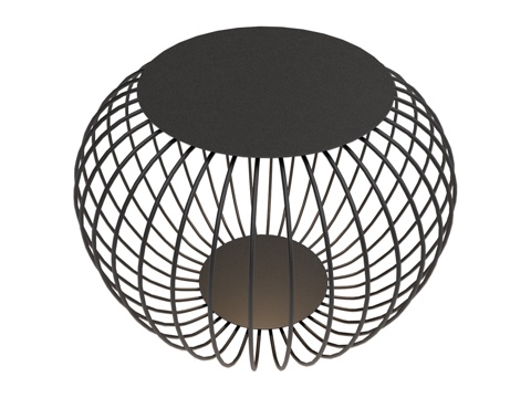  OM 园艺灯 LED 佛罗伦萨黑 35178 S3d模型 