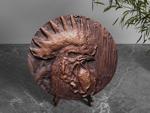  现代装饰摆件3d模型 