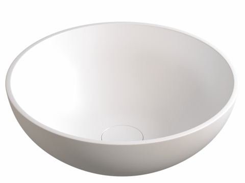  台面式洗脸盆 ABBER Stein AS26083d模型 