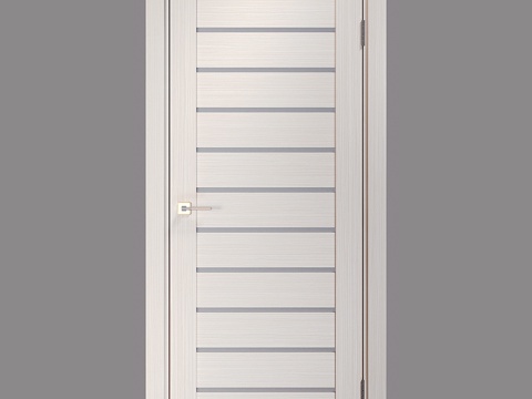  CARDA室内门 L-20 奶油色落叶松款3d模型 