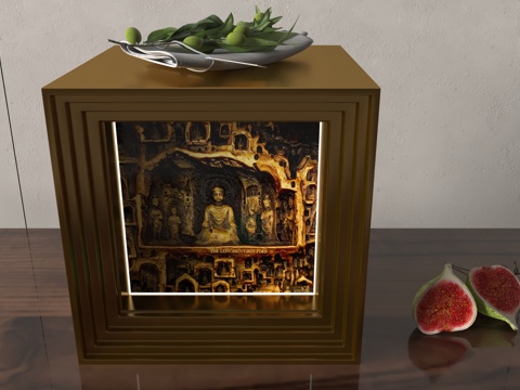  现代摆件3d模型 