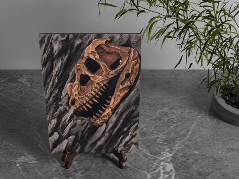  现代装饰摆件3d模型 