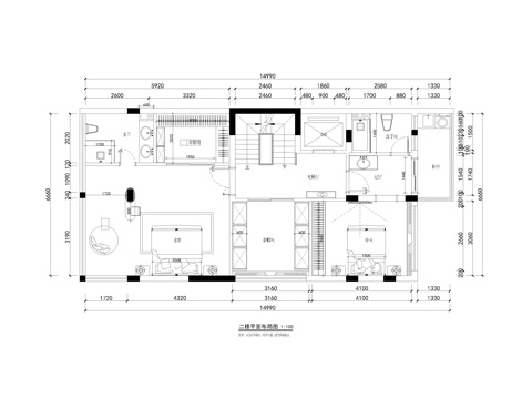 400平 独栋高档私人别墅最新全套施工图cad施工图
