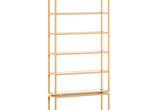  客厅层架式OMRack3d模型 