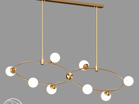  LampsShop.ru L1711 旗帜吊灯 B3d模型 