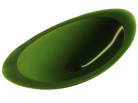  透明台面式水槽 ABBER Kristall AT3d模型 