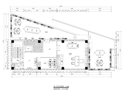 1000平 独栋 办公楼 办公空间 经理室 最新全套施工图cad施工图