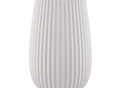  OM_Edge系列白色花瓶，20厘米 TKAN3d模型 