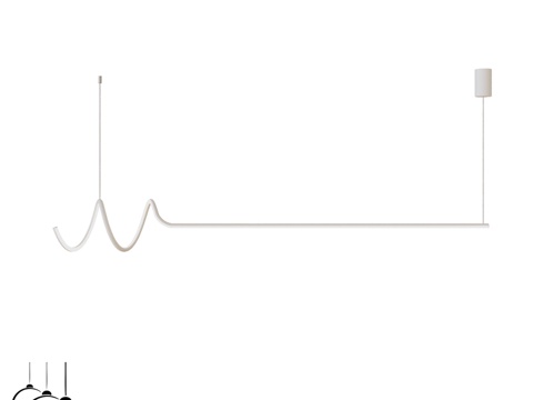  OM Inodesign Damaris 白色 L120 43d模型 