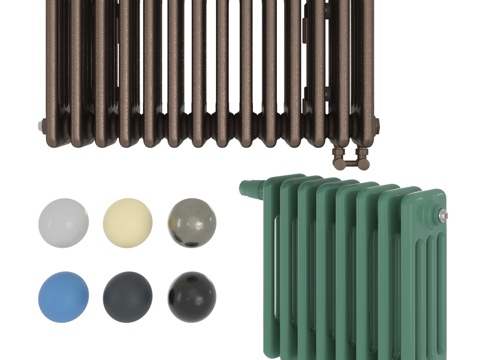  WABEH ST 4037 钢管散热器3d模型 