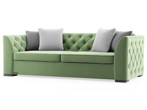 AlexanderOdintsov出品OM棕色款沙发3d模型