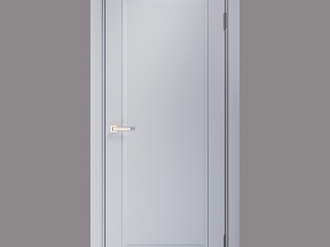  室内门 CARDA 型号 K-60 灰色柔软款3d模型 