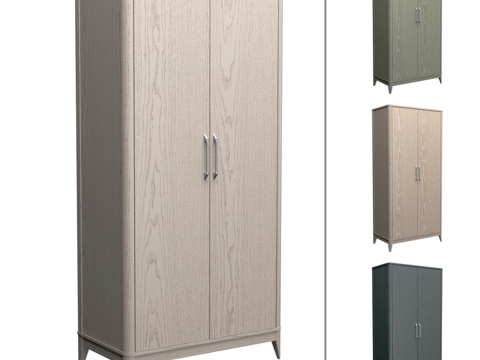  OM Mecher衣柜3d模型 