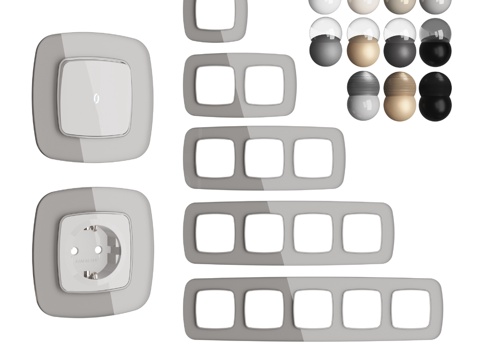  OM插座开关框架 Ambrella Volt s3d模型 