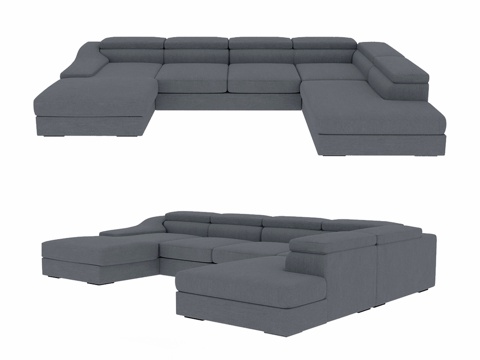  OM沙发Fendi NENDO3d模型 