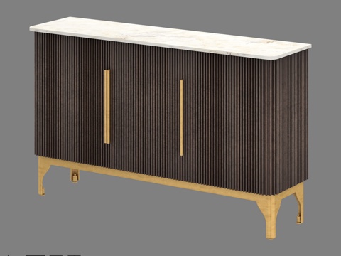  LoftDesigne 82372 型号抽屉柜3d模型 