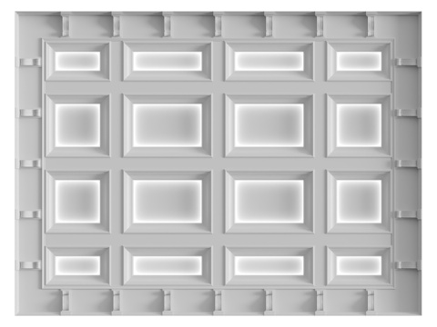  天花板组合 No. 793d模型 