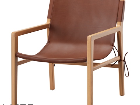  扶手椅LoftDesigne 40611型号3d模型 