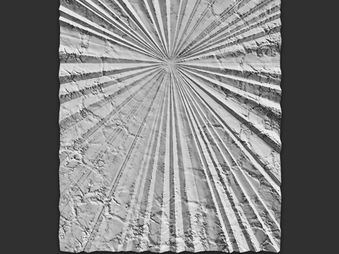  黑曜石面板3d模型 