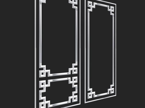  RosLepnina出品TRENTO系列4-5号框架3d模型 
