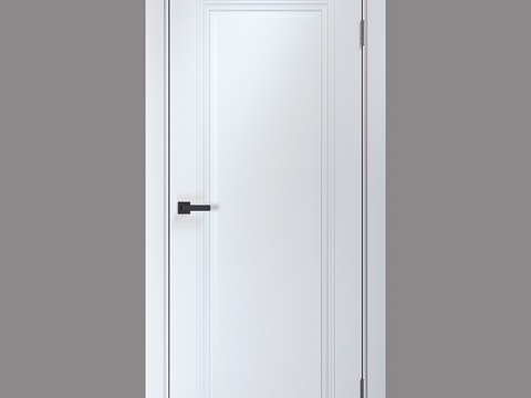  室内门 CARDA 型号 K-30 柔白3d模型 