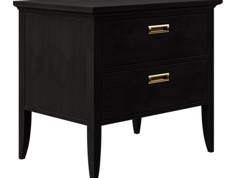  床头柜 TIMELESS 轻盈款3d模型 