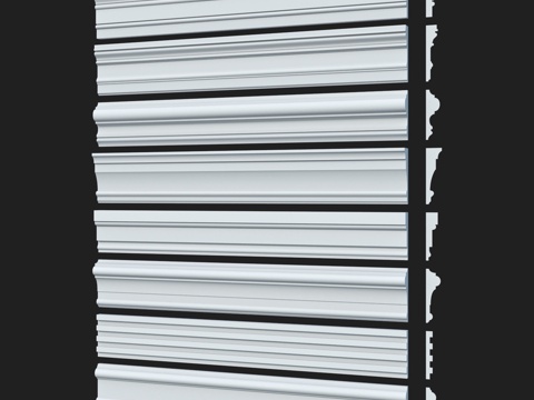  光滑装饰线条套装#36. LepGrand3d模型 