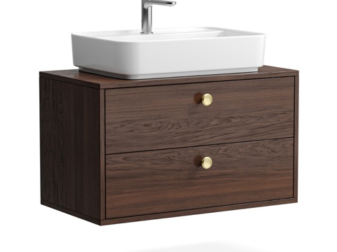  OM THE-IDEA 壁挂式浴室柜 WPR 343d模型 