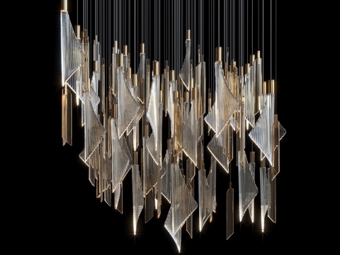  Vargov®设计照明组合 - LC04493d模型 