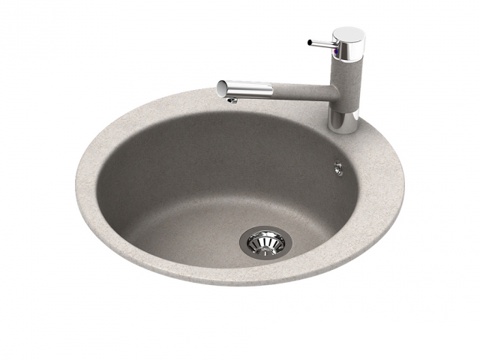  现代台盆 台盆 洗手台3d模型 