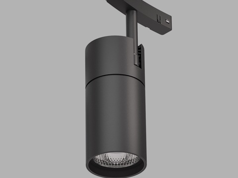  适用于弧形母线槽的OM轨道灯 Elektros3d模型 